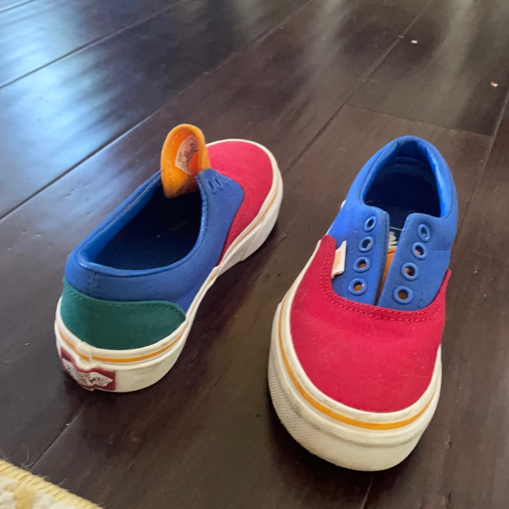 Vans Patchwork Multicolor “Hash” youth slip ons